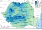 Romanya'nin 1961-2020 Yillari Arasindaki Ortalama Yillik Yagislari
